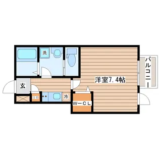 Sentreeva(セントリーバ)【1階】の間取り