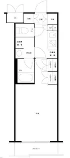 ルーブル三軒茶屋伍番館【2階】の間取り