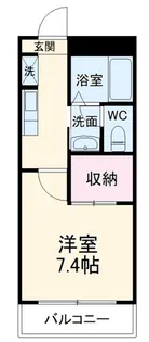 セゾン・サンティール【3階】の間取り