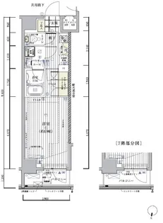 メインステージ自由が丘【4階】の間取り