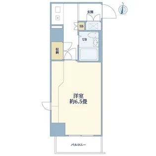 シティアルペン【4階】の間取り