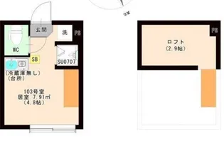 JUNE【1階】の間取り