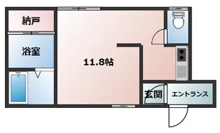 マキビル【3階】の間取り