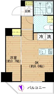 東京都中野区丸山2【マンション】の間取り