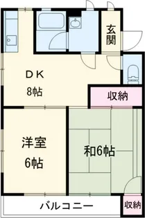 プラトー藤【1階】の間取り