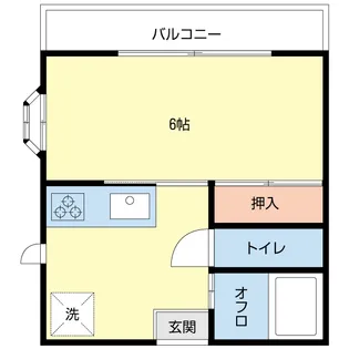 ハウスグローリー【3階】の間取り