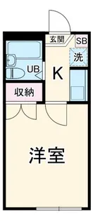 カトレアI【2階】の間取り