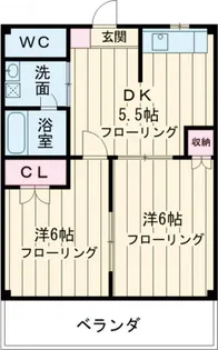 エミ・コーポラス【2階】の間取り