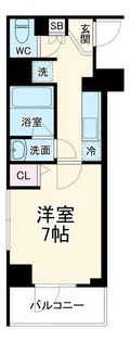 レジデンス横浜天王町【2階】の間取り