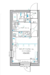 東京都渋谷区代々木4【マンション】の間取り
