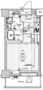 東京都足立区梅田1【マンション】の間取り