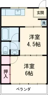 コーポITO【2階】の間取り