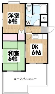 リファイン駒沢【2階】の間取り