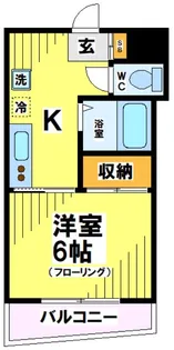 東京都世田谷区上北沢4【マンション】の間取り