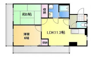 スフィアハザキ【8階】の間取り