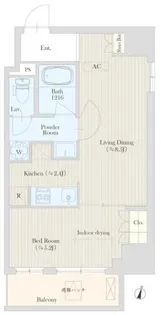 東京都渋谷区広尾5【マンション】の間取り
