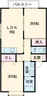 セジュールボード【2階】の間取り