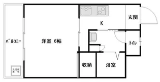 石井マンション【2階】の間取り