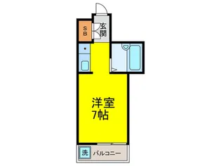 バイオレットコ-ポ【3階】の間取り