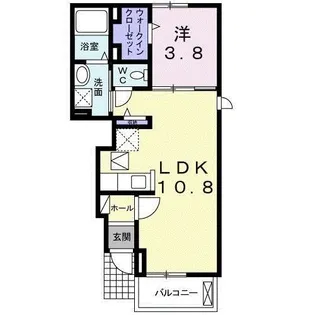 Casa Cereno【1階】の間取り