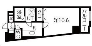 リジェール ロワイヤル【4階】の間取り