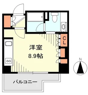 アールブラン南品川【1階】の間取り