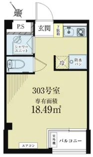 サンセール荻窪【3階】の間取り