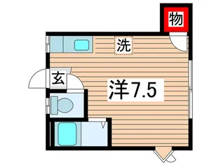 ベルソフィア【1階】の間取り