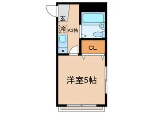 壱番館【2階】の間取り