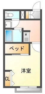 メゾンハピネス【2階】の間取り