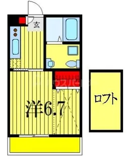 千葉県船橋市宮本5【アパート】の間取り