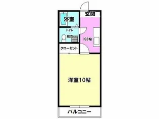 サンテユール【1階】の間取り
