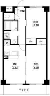 SANSEZON I【5階】の間取り