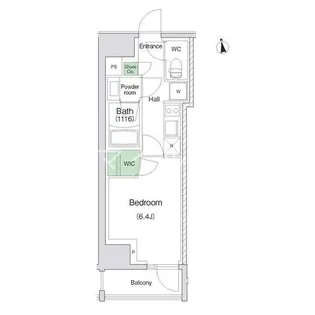 スタイリオ川崎【7階】の間取り