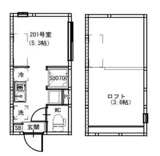 仮称 下石神井五丁目【2階】の間取り