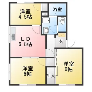 メゾンドM【1階】の間取り