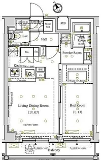 ARKMARK東大井【3階】の間取り