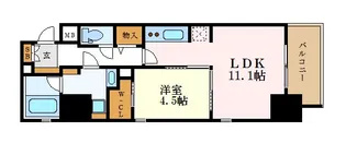 パークアクシス名古屋山王【11階】の間取り