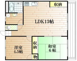 河合ビル【2階】の間取り