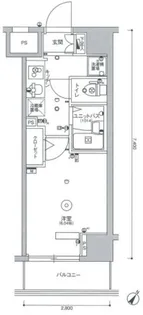 スカイコートパレス池袋【5階】の間取り