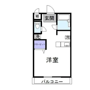 ヴェルツブルク【3階】の間取り