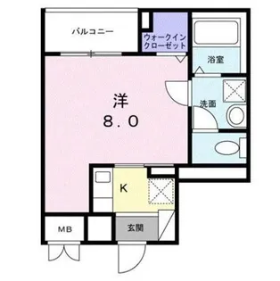 ジョリエメゾン千石【3階】の間取り