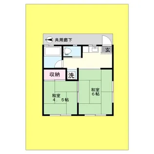 新和荘【1階】の間取り