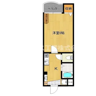 カーサ・マロン【4階】の間取り