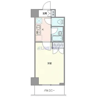 BluRock秋葉原【2階】の間取り