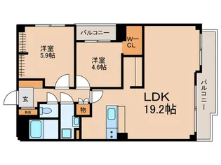 Belleviage Maenocho【4階】の間取り