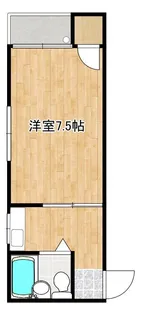 ロフティ竜田【2階】の間取り