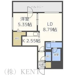 VILLETTA山の手(ヴィレッタ山の手)【2階】の間取り