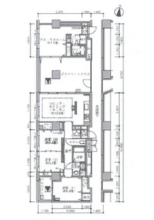 東雲キャナルコートCODAN19号棟【9階】の間取り
