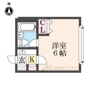 生駒ビル【5階】の間取り